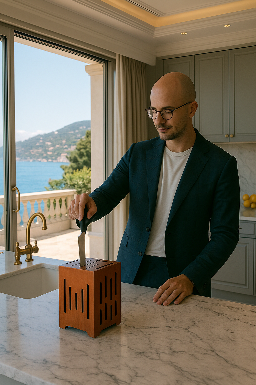 CUBO Knife Block