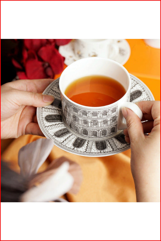 Viva La Roma Porcelain Tea Cup